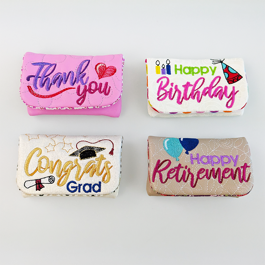 Assorted Gift Card Holders 5x7