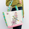 Branching Out Embroidered Handbag 5x7 6x10 7x12 In the hoop machine embroidery designs