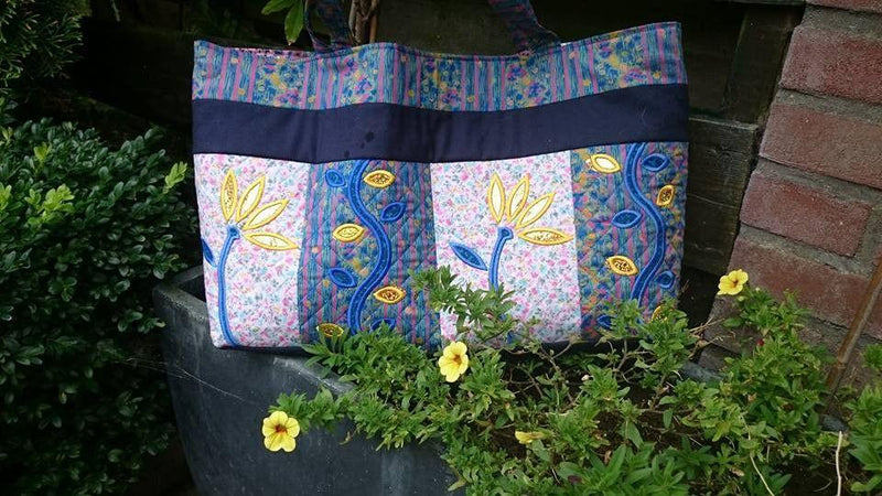 How Does Your Garden Grow Tote Bag 5x7 - Sweet Pea Australia In the hoop machine embroidery designs. in the hoop project, in the hoop embroidery designs, craft in the hoop project, diy in the hoop project, diy craft in the hoop project, in the hoop embroidery patterns, design in the hoop patterns, embroidery designs for in the hoop embroidery projects, best in the hoop machine embroidery designs perfect for all hoops and embroidery machines