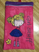 Girl Stuff Zipper Purse 5x7 - Sweet Pea Australia In the hoop machine embroidery designs. in the hoop project, in the hoop embroidery designs, craft in the hoop project, diy in the hoop project, diy craft in the hoop project, in the hoop embroidery patterns, design in the hoop patterns, embroidery designs for in the hoop embroidery projects, best in the hoop machine embroidery designs perfect for all hoops and embroidery machines