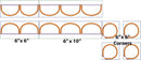 Arched Quilt Border Block 5x5 6x6 and 7x7 - Sweet Pea Australia In the hoop machine embroidery designs. in the hoop project, in the hoop embroidery designs, craft in the hoop project, diy in the hoop project, diy craft in the hoop project, in the hoop embroidery patterns, design in the hoop patterns, embroidery designs for in the hoop embroidery projects, best in the hoop machine embroidery designs perfect for all hoops and embroidery machines