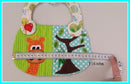 Giraffe Baby Bib ITH in the Hoop 5x7 - Sweet Pea Australia In the hoop machine embroidery designs. in the hoop project, in the hoop embroidery designs, craft in the hoop project, diy in the hoop project, diy craft in the hoop project, in the hoop embroidery patterns, design in the hoop patterns, embroidery designs for in the hoop embroidery projects, best in the hoop machine embroidery designs perfect for all hoops and embroidery machines