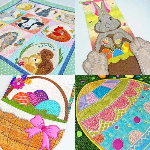 easter machine embroidery designs