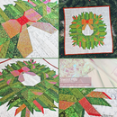 Christmas Wreath Quilt 4x4 5x5 6x6