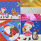 following santa runner machine embroidery design and essentials used