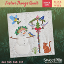 BOW Christmas Festive Things Quilt - Block 9