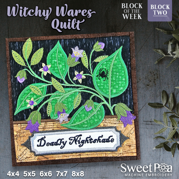 witchy wares bow block 2 and sizes