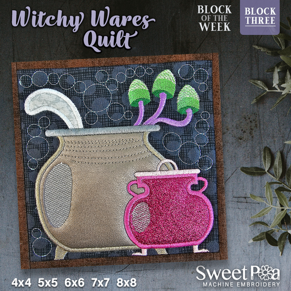 witchy wares bow quilt block 3 and sizes