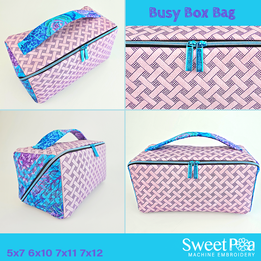 Busy Box Bag 5x7 6x10 7x11 7x12