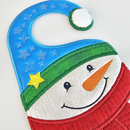 Christmas Doorknob Hangers snowman close up
