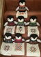 Knitted Snowflake & Ornaments Embroidery Set 5x5 5x7