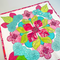 Floral Bloom Quilt 4x4 5x5 6x6 In the hoop machine embroidery designs
