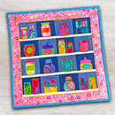 Jar Quilt 4x4 5x5 6x6 7x7 8x8 In the hoop machine embroidery designs