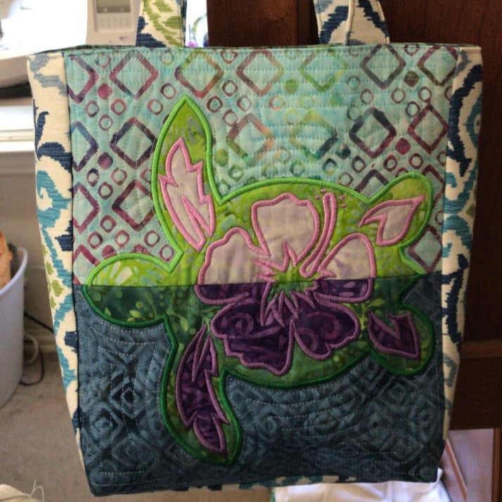 Turtle Reflections Bag 6x10 7x12 and 9.5x14