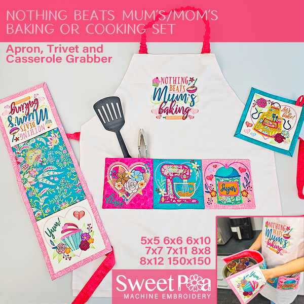 Nothing Beats Mum’s or Mom’s Baking or Cooking - Full Set