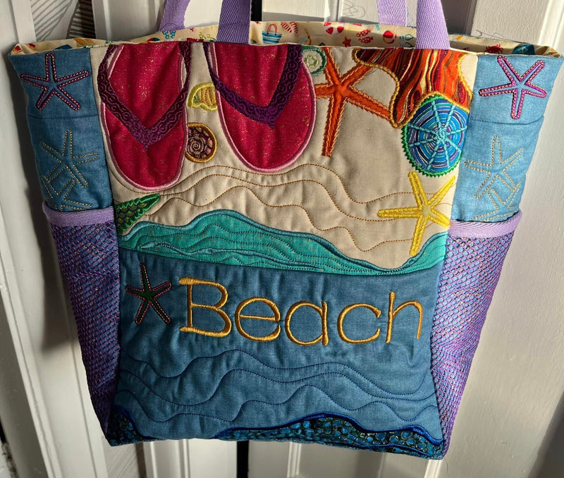 Big Beach Bag 6x10 7x12