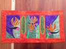 Bird of Paradise Flower table runner 5x7 6x10 8x12 - Sweet Pea Australia In the hoop machine embroidery designs. in the hoop project, in the hoop embroidery designs, craft in the hoop project, diy in the hoop project, diy craft in the hoop project, in the hoop embroidery patterns, design in the hoop patterns, embroidery designs for in the hoop embroidery projects, best in the hoop machine embroidery designs perfect for all hoops and embroidery machines