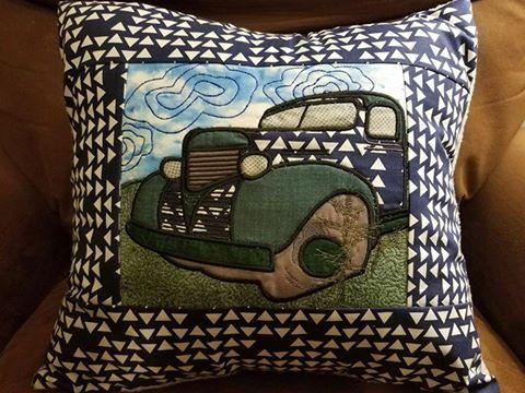 Ute/  Truck Art Cushion 6x6 7x7 8x8 9x9 - Sweet Pea Australia In the hoop machine embroidery designs. in the hoop project, in the hoop embroidery designs, craft in the hoop project, diy in the hoop project, diy craft in the hoop project, in the hoop embroidery patterns, design in the hoop patterns, embroidery designs for in the hoop embroidery projects, best in the hoop machine embroidery designs perfect for all hoops and embroidery machines