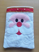 Santa Cutlery Holder 5x7 - Sweet Pea Australia In the hoop machine embroidery designs. in the hoop project, in the hoop embroidery designs, craft in the hoop project, diy in the hoop project, diy craft in the hoop project, in the hoop embroidery patterns, design in the hoop patterns, embroidery designs for in the hoop embroidery projects, best in the hoop machine embroidery designs perfect for all hoops and embroidery machines