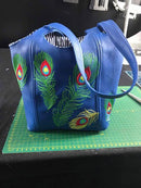 Peacock Hand Bag 5x7 6x10 7x12 - Sweet Pea Australia In the hoop machine embroidery designs. in the hoop project, in the hoop embroidery designs, craft in the hoop project, diy in the hoop project, diy craft in the hoop project, in the hoop embroidery patterns, design in the hoop patterns, embroidery designs for in the hoop embroidery projects, best in the hoop machine embroidery designs perfect for all hoops and embroidery machines