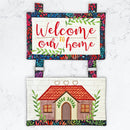 Welcome to Our Home Hanger 5x7 6x10 7x12 9.5x14 - Sweet Pea Australia In the hoop machine embroidery designs. in the hoop project, in the hoop embroidery designs, craft in the hoop project, diy in the hoop project, diy craft in the hoop project, in the hoop embroidery patterns, design in the hoop patterns, embroidery designs for in the hoop embroidery projects, best in the hoop machine embroidery designs perfect for all hoops and embroidery machines
