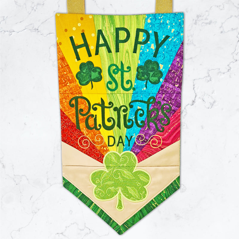 St. Patrick's Day Flag 5x7 6x10 7x12 - Sweet Pea Australia In the hoop machine embroidery designs. in the hoop project, in the hoop embroidery designs, craft in the hoop project, diy in the hoop project, diy craft in the hoop project, in the hoop embroidery patterns, design in the hoop patterns, embroidery designs for in the hoop embroidery projects, best in the hoop machine embroidery designs perfect for all hoops and embroidery machines