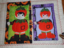 Pumpkin Boy Mugrug 6x10 7x12 9.5x14 - Sweet Pea Australia In the hoop machine embroidery designs. in the hoop project, in the hoop embroidery designs, craft in the hoop project, diy in the hoop project, diy craft in the hoop project, in the hoop embroidery patterns, design in the hoop patterns, embroidery designs for in the hoop embroidery projects, best in the hoop machine embroidery designs perfect for all hoops and embroidery machines