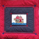 Sailing Ship Cushion 5x7 6x10 8x8 7x12 9x12 - Sweet Pea Australia In the hoop machine embroidery designs. in the hoop project, in the hoop embroidery designs, craft in the hoop project, diy in the hoop project, diy craft in the hoop project, in the hoop embroidery patterns, design in the hoop patterns, embroidery designs for in the hoop embroidery projects, best in the hoop machine embroidery designs perfect for all hoops and embroidery machines