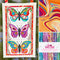 Butterfly Blocks and Wall Hanging (one hooping) 5x7 6x10 7x12 - Sweet Pea Australia In the hoop machine embroidery designs. in the hoop project, in the hoop embroidery designs, craft in the hoop project, diy in the hoop project, diy craft in the hoop project, in the hoop embroidery patterns, design in the hoop patterns, embroidery designs for in the hoop embroidery projects, best in the hoop machine embroidery designs perfect for all hoops and embroidery machines