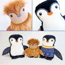 Penguin Stuffies 5x7 6x10 8x12 In the hoop machine embroidery designs