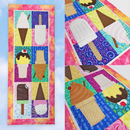 Iced Treats Runner 4x4 5x5 6x6 7x7 In the hoop machine embroidery designs