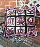 Stained Glass Blocks and Runner/Hanger 4x4 5x5 6x6 - Sweet Pea Australia In the hoop machine embroidery designs. in the hoop project, in the hoop embroidery designs, craft in the hoop project, diy in the hoop project, diy craft in the hoop project, in the hoop embroidery patterns, design in the hoop patterns, embroidery designs for in the hoop embroidery projects, best in the hoop machine embroidery designs perfect for all hoops and embroidery machines
