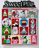 Silly Season Shenanigans Quilt 4x4 5x5 6x6 7x7 In the hoop machine embroidery designs