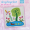 BOW Spring Things Quilt - Block 10 In the hoop machine embroidery designs