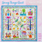 BOW Spring Things Quilt Free Assembly Instructions In the hoop machine embroidery designs