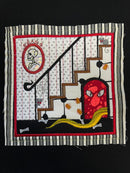 BOW Halloween Haunted House Quilt - Block 4 In the hoop machine embroidery designs