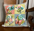 Butterfly Bouquet Cushion 4x4 5x5 6x6 7x7 8x8 In the hoop machine embroidery designs