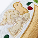 BOW Christmas Wonder Mystery Quilt Block 12 - Sweet Pea Australia In the hoop machine embroidery designs. in the hoop project, in the hoop embroidery designs, craft in the hoop project, diy in the hoop project, diy craft in the hoop project, in the hoop embroidery patterns, design in the hoop patterns, embroidery designs for in the hoop embroidery projects, best in the hoop machine embroidery designs perfect for all hoops and embroidery machines