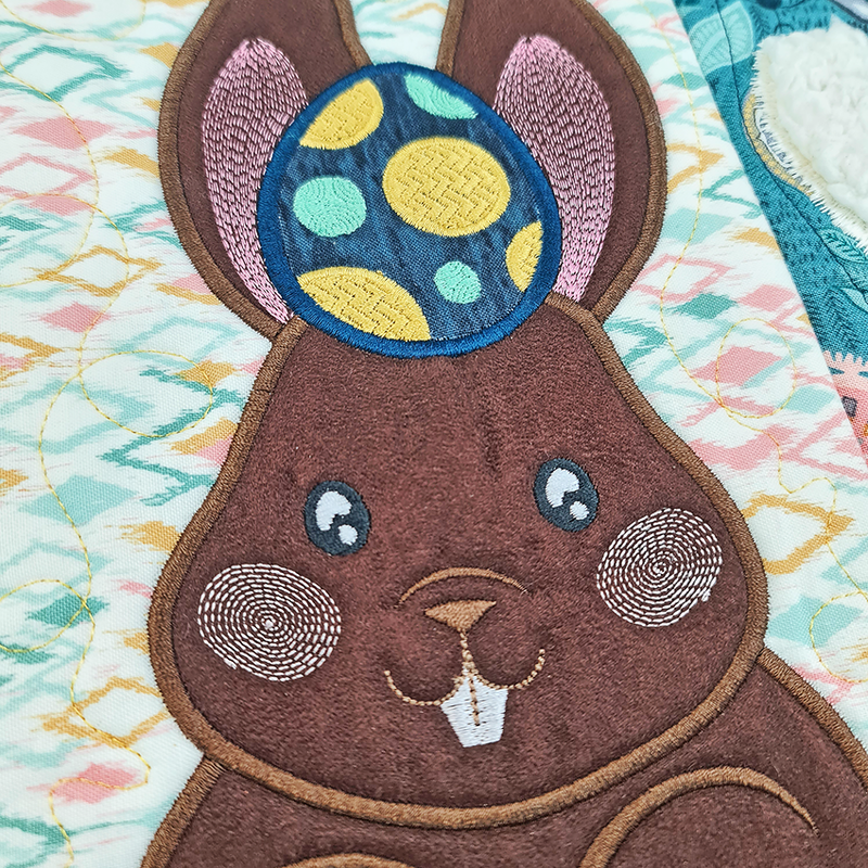 Easter Bunnies and Eggs Table Runner 5x7 6x10 8x12 - Sweet Pea Australia In the hoop machine embroidery designs. in the hoop project, in the hoop embroidery designs, craft in the hoop project, diy in the hoop project, diy craft in the hoop project, in the hoop embroidery patterns, design in the hoop patterns, embroidery designs for in the hoop embroidery projects, best in the hoop machine embroidery designs perfect for all hoops and embroidery machines
