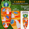 Carrot Wall Hanging/Table Runner 5x7 6x10 7x12 - Sweet Pea Australia In the hoop machine embroidery designs. in the hoop project, in the hoop embroidery designs, craft in the hoop project, diy in the hoop project, diy craft in the hoop project, in the hoop embroidery patterns, design in the hoop patterns, embroidery designs for in the hoop embroidery projects, best in the hoop machine embroidery designs perfect for all hoops and embroidery machines