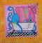 BOW Halloween Haunted House Quilt - Block 2 In the hoop machine embroidery designs