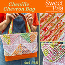 Chenille Chevron Bag 4x4 5x5 - Sweet Pea Australia In the hoop machine embroidery designs. in the hoop project, in the hoop embroidery designs, craft in the hoop project, diy in the hoop project, diy craft in the hoop project, in the hoop embroidery patterns, design in the hoop patterns, embroidery designs for in the hoop embroidery projects, best in the hoop machine embroidery designs perfect for all hoops and embroidery machines