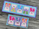 Easter Bunny Table Runner 5x7 6x10 8x12 - Sweet Pea Australia In the hoop machine embroidery designs. in the hoop project, in the hoop embroidery designs, craft in the hoop project, diy in the hoop project, diy craft in the hoop project, in the hoop embroidery patterns, design in the hoop patterns, embroidery designs for in the hoop embroidery projects, best in the hoop machine embroidery designs perfect for all hoops and embroidery machines