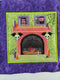 BOW Halloween Haunted House Quilt - Block 10 In the hoop machine embroidery designs