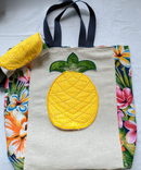 Pineapple Reusable Bag 5x7 6x10 7x12 - Sweet Pea Australia In the hoop machine embroidery designs. in the hoop project, in the hoop embroidery designs, craft in the hoop project, diy in the hoop project, diy craft in the hoop project, in the hoop embroidery patterns, design in the hoop patterns, embroidery designs for in the hoop embroidery projects, best in the hoop machine embroidery designs perfect for all hoops and embroidery machines