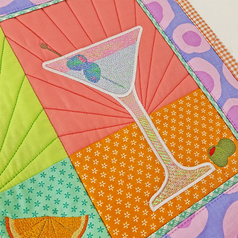 Cocktail Table Runner 5x7 6x10 7x12 - Sweet Pea Australia In the hoop machine embroidery designs. in the hoop project, in the hoop embroidery designs, craft in the hoop project, diy in the hoop project, diy craft in the hoop project, in the hoop embroidery patterns, design in the hoop patterns, embroidery designs for in the hoop embroidery projects, best in the hoop machine embroidery designs perfect for all hoops and embroidery machines