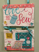 Love To Sew Hanger 5x7 6x10 7x12 9.5x14 - Sweet Pea Australia In the hoop machine embroidery designs. in the hoop project, in the hoop embroidery designs, craft in the hoop project, diy in the hoop project, diy craft in the hoop project, in the hoop embroidery patterns, design in the hoop patterns, embroidery designs for in the hoop embroidery projects, best in the hoop machine embroidery designs perfect for all hoops and embroidery machines