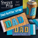 Dad Bottle Wrap 5x7 6x10 - Sweet Pea Australia In the hoop machine embroidery designs. in the hoop project, in the hoop embroidery designs, craft in the hoop project, diy in the hoop project, diy craft in the hoop project, in the hoop embroidery patterns, design in the hoop patterns, embroidery designs for in the hoop embroidery projects, best in the hoop machine embroidery designs perfect for all hoops and embroidery machines
