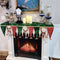 Christmas Mantel Runner 6x10 7x12 In the hoop machine embroidery designs