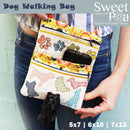 Dog Walking Bag 5x7 6x10 7x12 - Sweet Pea Australia In the hoop machine embroidery designs. in the hoop project, in the hoop embroidery designs, craft in the hoop project, diy in the hoop project, diy craft in the hoop project, in the hoop embroidery patterns, design in the hoop patterns, embroidery designs for in the hoop embroidery projects, best in the hoop machine embroidery designs perfect for all hoops and embroidery machines